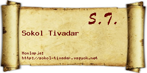 Sokol Tivadar névjegykártya